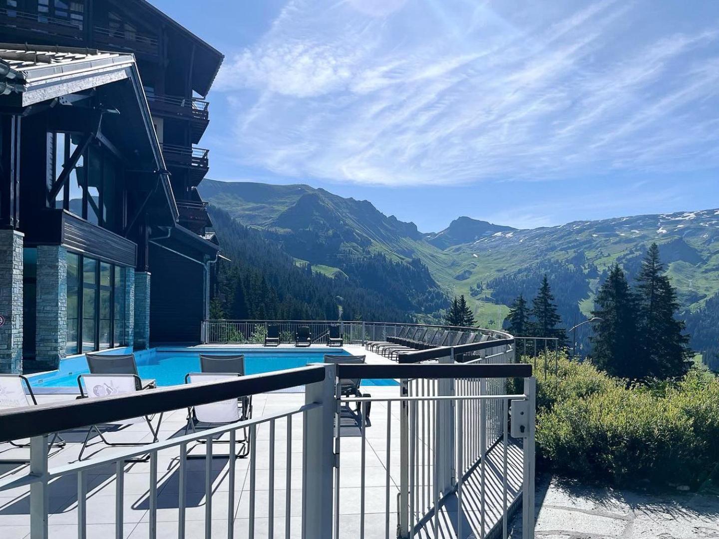 Large One-Bedroom Apartment, Wheelchair Adapted, Les Terrasses D'Eos Flaine Extérieur photo