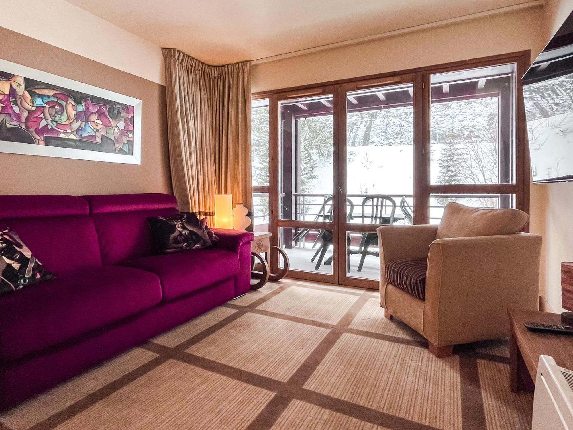 Large One-Bedroom Apartment, Wheelchair Adapted, Les Terrasses D'Eos Flaine Extérieur photo
