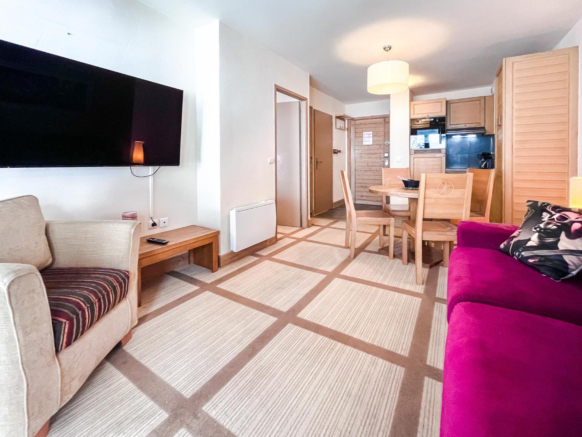 Large One-Bedroom Apartment, Wheelchair Adapted, Les Terrasses D'Eos Flaine Extérieur photo