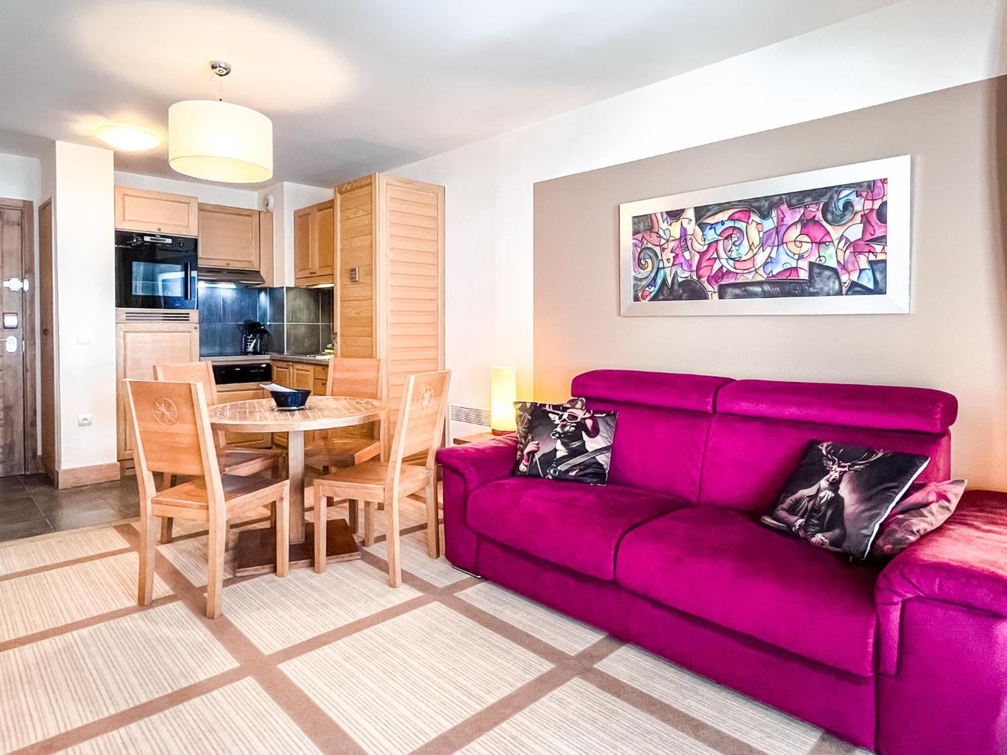 Large One-Bedroom Apartment, Wheelchair Adapted, Les Terrasses D'Eos Flaine Extérieur photo