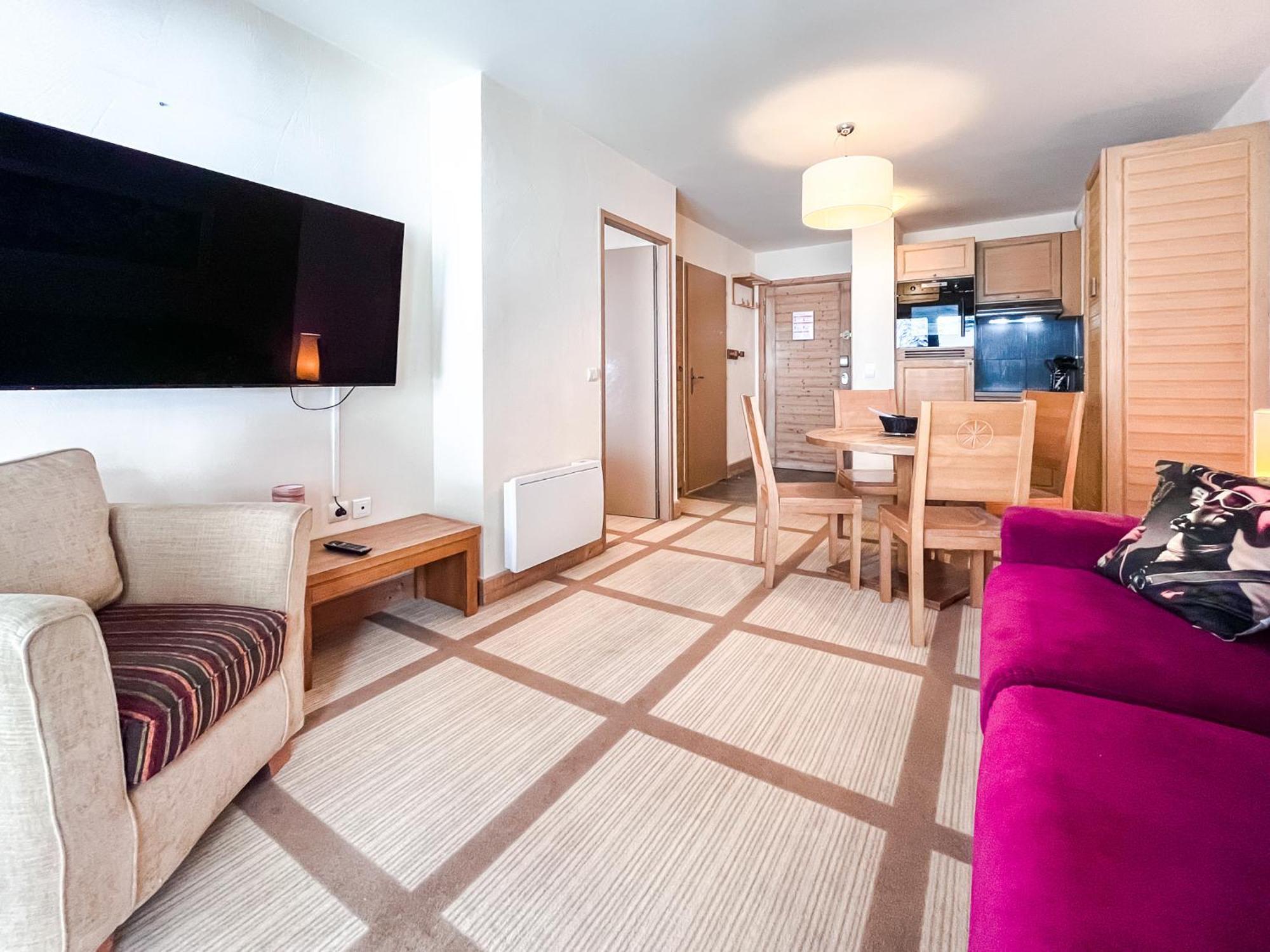 Large One-Bedroom Apartment, Wheelchair Adapted, Les Terrasses D'Eos Flaine Extérieur photo