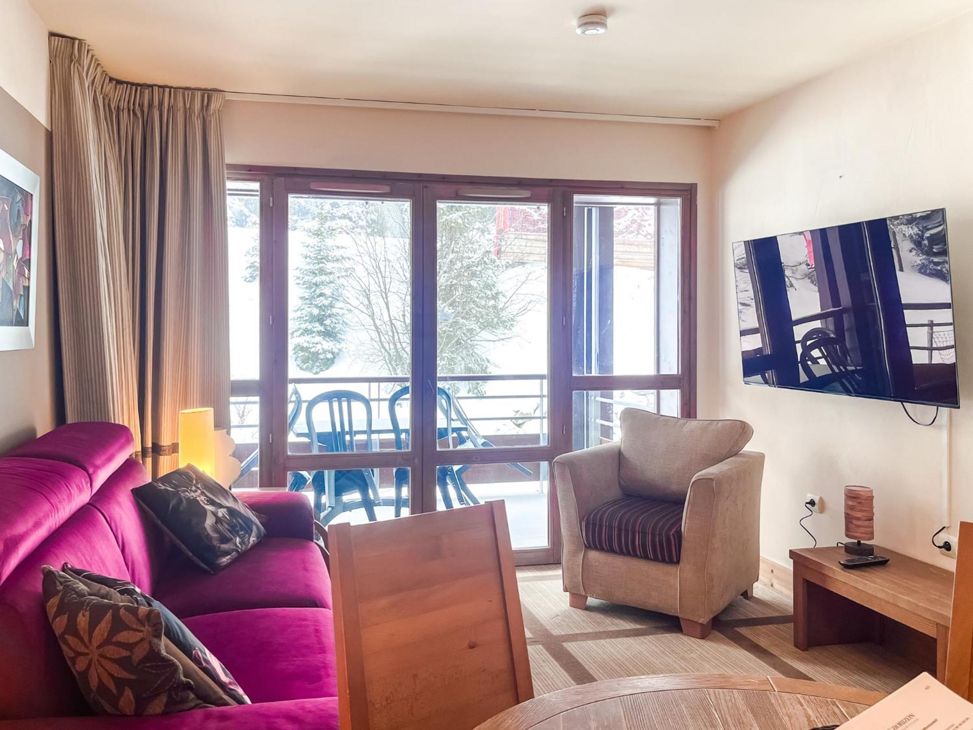 Large One-Bedroom Apartment, Wheelchair Adapted, Les Terrasses D'Eos Flaine Extérieur photo
